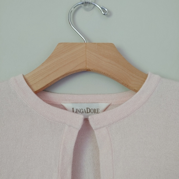 Lingadore Knit Crop Cardigan Bolero Ballet Size Small - Picture 7 of 15